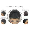 Peruca sintética Scheherzade Loira Lace peruca dianteira para mulheres Long Ombre Brown 13 × 3 Fibra resistente ao calor Cosplay ondulado