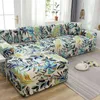 floral sofa protector covers for living room elastic stretch slipcover sectional corner 1/2/3/4-seater 211116