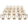 Dekoracja imprezy 10pcs 1-10/11-20 Numer drewnianych numerów tabeli Zestaw z podstawowym urodzinowym wystrojem prezenty ślubne B8x9