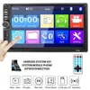 7 "Pekskärm HD-bil Audio Multimedia Player 7010B / 7012B / 7018B MP5 / FM 2DIN Auto Electronics Radio Reversering Display