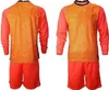 Personnalisé 2021 Toutes les équipes nationales Gardien de but Jersey de football Hommes Maillots de gardien de but à manches longues Enfants GK Enfants Kits de chemise de football 30