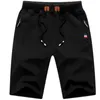 DREYOLO EST Summer Casual Shorts Mężczyźni Bawełniany Moda Styl Solid Bermudy Beach Plus Size 5XL Krótki dla mężczyzny 210714