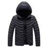 Chaifenko зимняя теплая повседневная куртка Parkas мужчины осень мода уличная одежда ветрозащитный толстый толстый тонкий твердой пальто 2111129