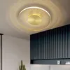 Lampy ścienne nowoczesne okrągłe kinkiety LED miedziana akrylowa jadalnia nocna klapa schodami światła nordycka atmosfera luminaire loft deco