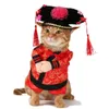 Drôle chinois princesse Cosplay vêtements chats Halloween Costume pour chiens Costume de noël chat vêtements chien tenue Pet Apparel2449631