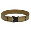 Армейский стиль боевые ремни Quick Release Tactical Belt Fashion Men Men Canvas Пояс на открытом воздухе.