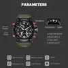 Smael Watch + Браслет набор 1617 Военные часы Человек Аналоговый Цифровая Светодиодная Подсветка Мужчины Спортивные Часы Двойные Дисплеи Наручные часы X0524