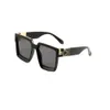 Occhiali da sole milionari Unisex Buffalo Horn Donne Donne Donna senza montatura Occhiali da sole in argento Gold Metal Frame Telaio Eyewear Lunettes