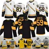 87 Sidney Crosby 71 Evgeni Malkin Hockey Jerseys 58 Kris Letang 59 Jake Guentzel 66 Lemieux 81 Phil Kessel RBK Men + Mundury dla dzieci