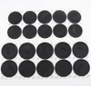 Round Black Rubber Coaster Self Adhesive Cup Bottom Stickers For 20oz 30oz Tumblers Protective Non-slip Pad 601 V2