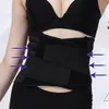 Femmes Shapers taille formateur réduisant et façonnant les ceintures femme abdominale amincissante ceinture abdominale ceinture noire