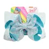 JoJo Siwa Hair Bow Akcesoria Multi Color Cekiny Rainbow Unicorn Gradients Duże kłoki Fryzura Moda Dziewczyna Włosy Decor 6 5L L2