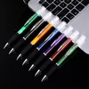 Spray pen Ballpoint pen Plastic Spray perfume ballpoint alcohol spray pen 7 colors office supplies DH9575