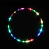 Accessories LED Detachable 8 Sections Shining Pe Material Glow Sport Hoop Multicolor Kids Adult Loose Weight Toy