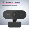 Webcams Webcam 1080P Completo HD Camera Web COM Microfleuren USB Plug Para Computador Portatil Mac Desktop YouTube Skype Mini