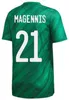 2021 Noord-Ierland Soccer Jersey Lafferty 21 22 Home Away Adult Men + Kids Kits Davis Magennis Evans McNair Boyce Football Shirt