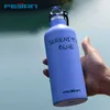 Bouteille d'eau de sport Feijian, 500 ml, acier inoxydable 304, bouteille portable pour randonnée à vélo, flacon thermos sous vide, tasses d'extérieur 210615