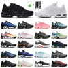 Plus tn Löparskor för män Outdoor Sneakers Atlanta Kaomoji Triple White volt Röd svart gradient Oreo Hyper Blue Web Sports Women Trainers Storlek 36-46