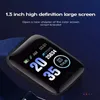 D13 Smart Watches Heren Bloeddruk Waterdicht SmarthWatch Dames Hartslagmeter Fitness Tracker Horloge Sport voor Android IOS