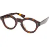 Männer optische Brille Rahmen Marke Dickes Spektakelrahmen Vintage Mode Round Eyewear für Frauen die Maske handgefertigte Myopia Brille1508879