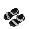 Crianças sandálias de verão Genuine couro meninos esportes sandálias bebê moda camuflagem sapatos de praia antiderrapante sandálias sola macia 210713