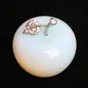 Décoration d'artisanat Apple Crystal Apple Opal AVG.1.77INCHES