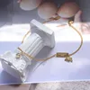 TOSOKO Stainless Steel Jewelry Small Elephant Zircon Women's Lovely Anklet BSS096