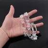 Punk Transparent Acryl Kette Schloss Halskette Für Männer Frauen Harz Klar Spike Kragen Anhänger Mode Schmuck Ketten