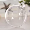 Décorations de Noël Boule de Noël en plastique transparent ouvrable 4 cm à 146 cm Ornement d'arbre de Noël Fête de mariage Clea4862864