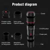 Coffee Maker POTS Talian Home автомобиль Двухместный капсула Coffeach Machine Открытый портативный туристический Coffe Machines с USB-кабелем и автомобильным питанием