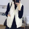 Femme's Down Parkas Zurichouse Casual Hiver Handes Veste sans manches Femmes Stand Collier Collier Fashion Vest lâche Gilet Ultra Lumière