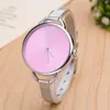 Top Brand Bray Watch Watch Kobiet Girl Thin Steel Metal Band Quartz Clock C02347W