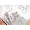 Coreano Summer Pizzo Tops Donne Solid manica corta con scollo a V Blusas Blusas Mujer de Moda Camicie Casual Abbigliamento 9421 50 210508
