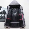 冬のジャケット男性カジュアルなアヒルダウン暖かいフード付きコートメンズ壁面ウインドブレーカー厚さParkas 4xl Awrigo Hombre Casaco 211204