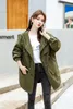 Women's Trench Coats Women's 2022 Spring Autumn Casual Coat Women Hooded Slim Female Outwear Office Lady Fashion Cotton Windbreaker