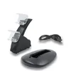 デュアルUSB充電充電器ドッキングステーションスタンドダブル充電器LEDライトSony PlayStation 4 PS4 Pro Slim Wireless Game Contro2560860
