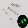 Outils de réparation kits de montre en argent Hands de rechange pièces de rechange ajustement pour NH35 NH36 NH35A NH36A 7S35 4R35 7009 Mouvement automatique BlueGreen Lume6094194