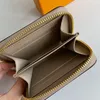 M69797 Man Plånbok Kreditkort Hållare Luxurys Designers Läder Zippy Coin Purse Mini Korta Kvinnor Mynt Fashion Pocket Plånböcker med låda