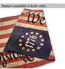 3x5ft Black American Flag Polyester No Quarter krijgt ons USA Historische bescherming Banner Vlag Dubbelzijdig Indoor Outdoor MT29