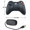 9 Renkler 2.4G Kablosuz Gamepad Joystick Oyun Denetleyicisi Joypad için Xbox 360 / PC / Dizüstü Perakende Kutusu ile