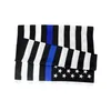 New3X5fts 90cmx150cm policiais policiais americanos polícia fina linha azul bandeira blueeline EUA polícia bandeiras RRD8185