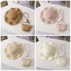 Hair Accessories Child Girl Summer Straw Hat Woven Hand Bag Small Ball Decorate Sun Protection Holiday Outdoor Lovely Kids Fisherman