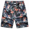 Новые мужские шорты Seobean с цветочным принтом для домашнего текстиля, мужские пляжные купальники, короткие мужские пляжные бермуды, купальный костюм, быстросохнущий 5714156