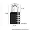 Novelty Items 4 Digit Combination Padlock for Gym School Employee Locker Outdoor Fences Hasp Storage Fence Toolbox Case Hasps Cabinet Storage WH0425