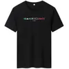 T-shirt da uomo estiva Riinr Lettere Colorblock Stampa Girocollo Tinta unita T-shirt di grandi dimensioni Uomo S-6XL 210629