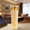 Mode Modern Style Golden Ceramic Tabletop Flower Vase För Bröllopsgåva Hem Dekoration Tillbehör Hantverk 211215