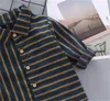 Baby Boy 0-4T New Autumn Cute Toddler Baby Boys Long Sleeve Striped Print Shirts Kids Tops Blouse Casual Blouse 788 V2