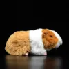 17cm Simulation Cute Yellow Guinea Pig Shorthaired Soft Plush Toy Domesticated Guinea Pig Doll Cavia Porcellus Animal Kids Gift Q3865191