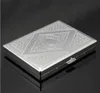 105 * 80 * 19mm Dam Portable Extended Metal Cigarette Case Creative Präglade miljövänliga gåvor för män och kvinnor
