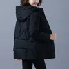 Neue Frauen Winter Lange Warme Parkas Weibliche Verdicken Mantel Baumwolle Gefütterte Parka Jacke Mit Kapuze Outwear Plus Größe 5XL